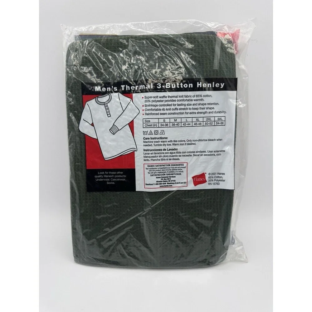 Hanes mens thermal